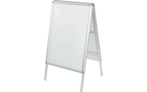 Nobo Kundenstopper Essence A1 Aluminium
