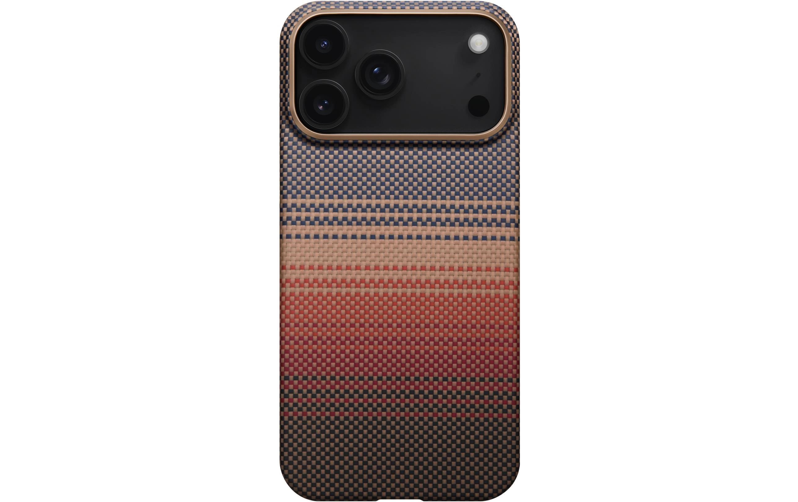 2071717 - Mediatech Pitaka Aramid Case Ultra-Slim iPhone 17 Pro Max, Sunset, MagSafe kaufen Schweiz | Mediatech.ch