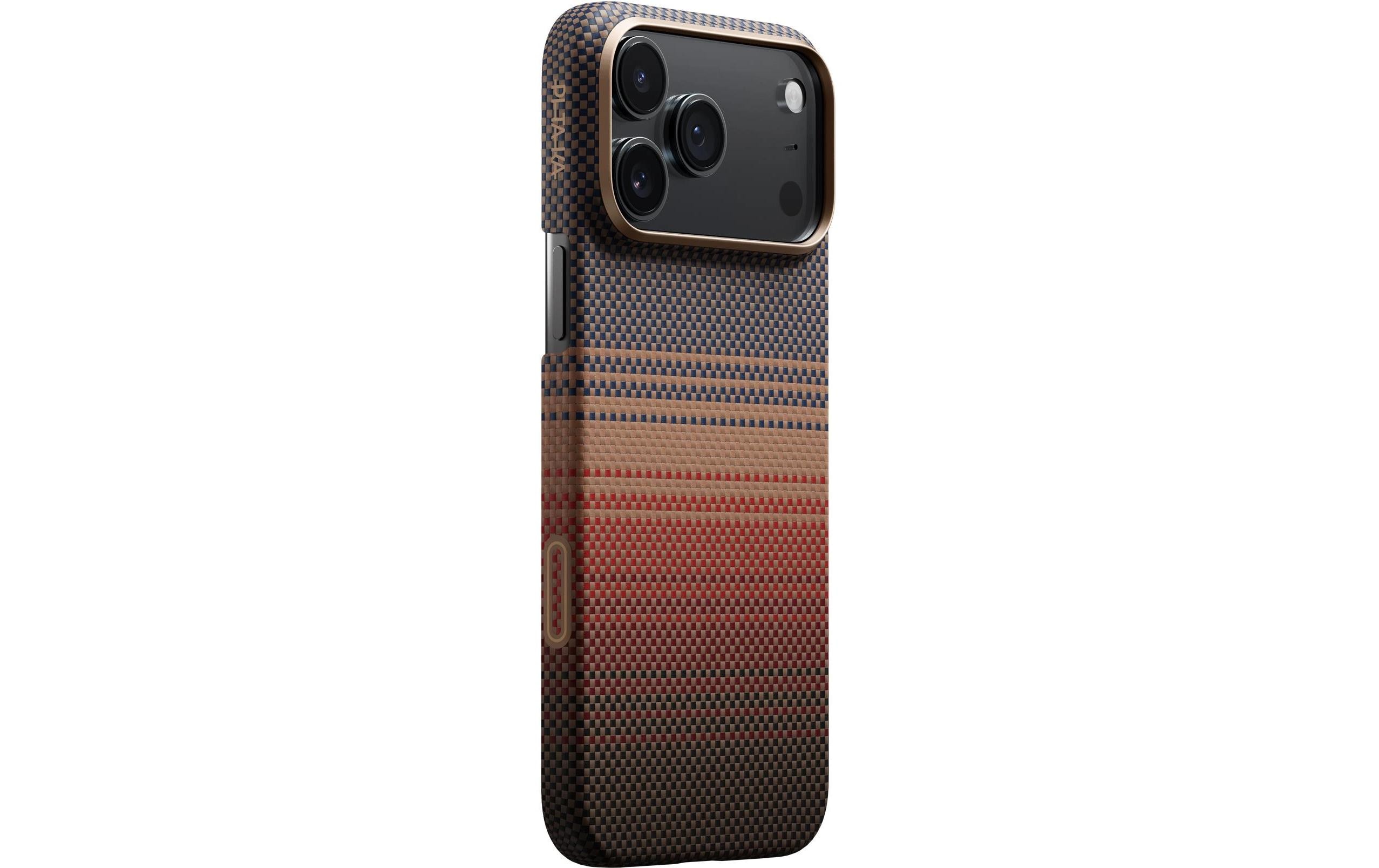 2071717_1 - Mediatech Pitaka Aramid Case Ultra-Slim iPhone 17 Pro Max, Sunset, MagSafe