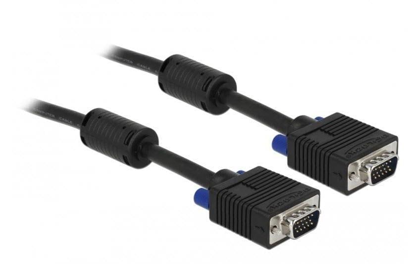 207647 - Mediatech Monitorkabel VGA, M/M, 3 Meter Stecker-Stecker, 2xFerritkern, 15Pin