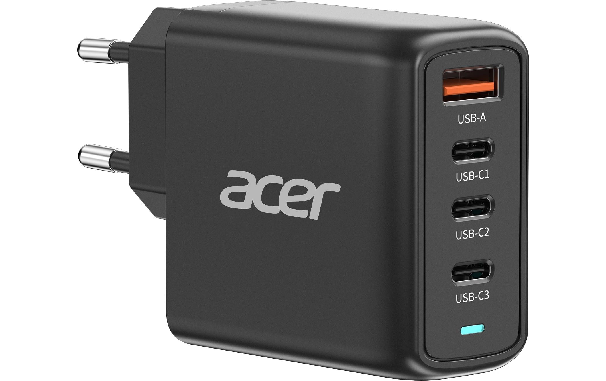 2077655 - Mediatech Acer Netzteil AC-Adapter 100W, GaN 3x USB-C, 1x USB-A, PD kaufen Schweiz | Mediatech.ch