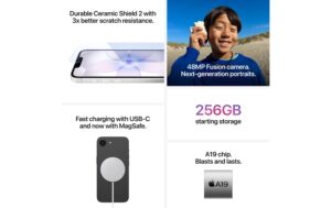 2080521_5 - Mediatech Apple iPhone 17e White 256GB