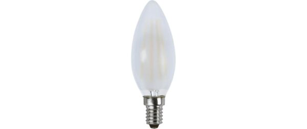 Star Trading LED Leuchtmittel E14 C35, frosted