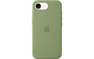 Apple Silicone Case, Mag Safe iPhone 17e, Light Moss