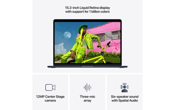 15 MacBook Air (M5), Midnight 10C CPU, 10C GPU, 16GB, 1TB, CH