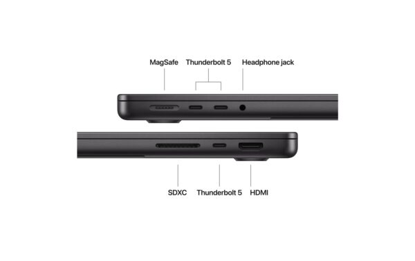 14 MacBook Pro (M5 Pro), Space Schwarz 18C CPU, 20C GPU, 24GB, 2TB, CH