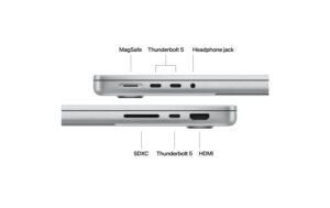 14 MacBook Pro (M5 Max), Silber 18C CPU, 32C GPU, 36GB, 2TB, CH