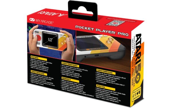 2082366_4 - Mediatech My Arcade Pocket Player Pro Atari 100 Games in 1