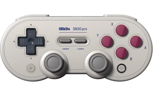 8BitDo SN30 Pro Wireless Controller white Wireless, Switch/Switch2/PC/Mobile