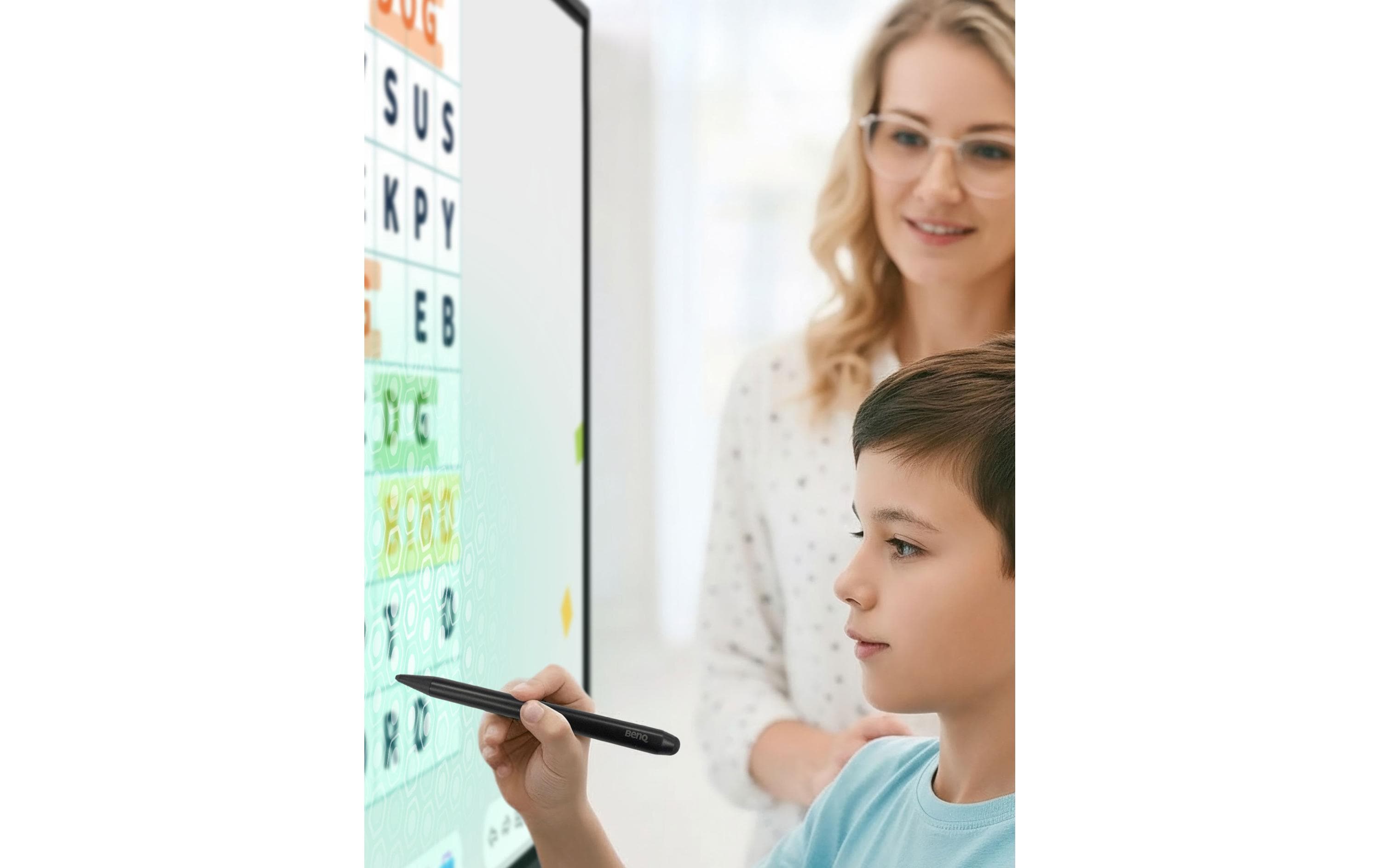 2084732_1 - Mediatech Benq RM6505 LED Interaktiv-Board 65 Touch Display, Ultra HD, 450cd/m2,18/7