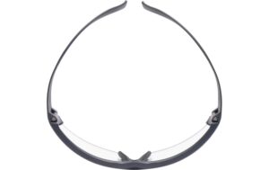 2086802_5 - Mediatech SecureFit 600 Schutzbrille, graue Bügel Scotchgard Antikratz-Beschichtung