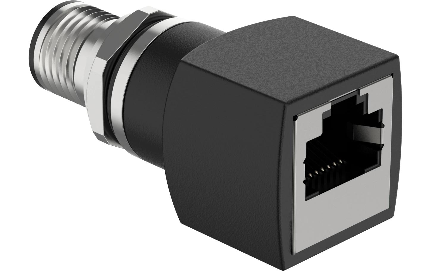 2086868 - Mediatech Hanwha Kabel SPP-C1245 M12 zu R45 Konverter, 5 Stück kaufen Schweiz | Mediatech.ch