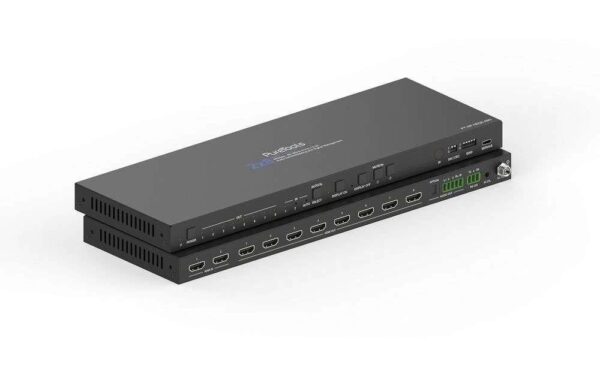PureTools PT-SP-HD28-48G 2x8 HDMI 2.1 Splitter / Switcher - 48Gbps