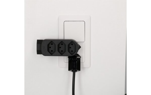 Abzweigstecker ADAPT 1x Typ 13 USB-C/C 20W ws drehbar Green+Fair