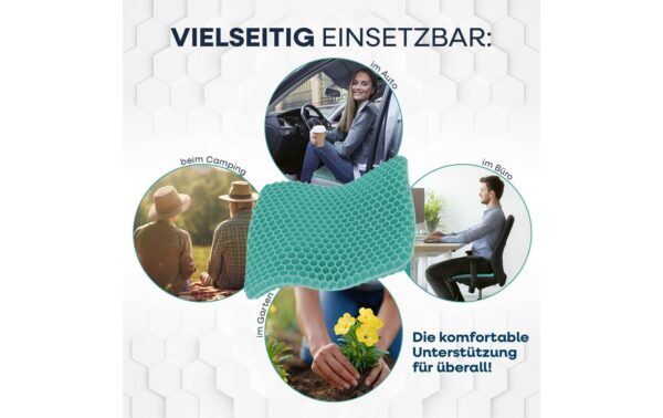 2088162_4 - Mediatech VITALmaxx Sitzkissen 42x37cm Türkis