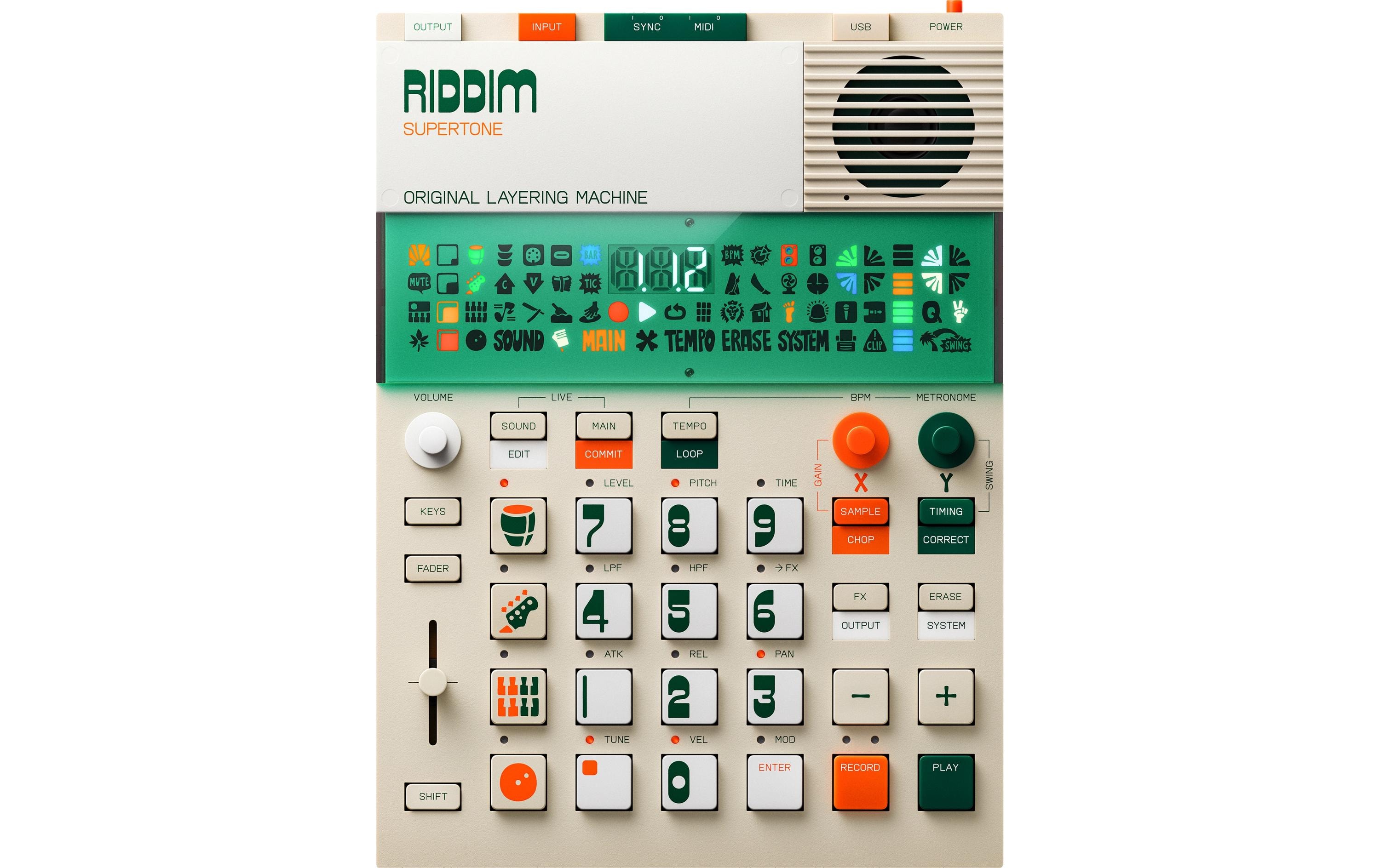 2089600 - Mediatech Teenage Engineering EP-40 Riddim Supertone Sampler, Dub, Dancehall kaufen Schweiz | Mediatech.ch