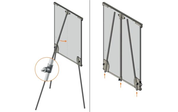 2092086_3 - Mediatech Nobo Dreinbeinstativ Flipchart Premium Plus Ecolabel