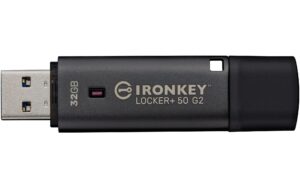 2092096_1 - Mediatech Kingston IronKey Locker+ 50 G2 32GB USB3.2 (Typ-A), AES-256 Encrypted, FIPS 197