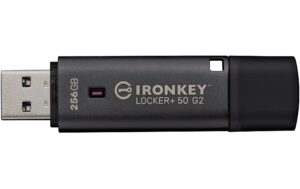 2092100_1 - Mediatech Kingston IronKey Locker+ 50 G2 256GB USB3.2 (Typ-A), AES-256 Encrypted, FIPS 197