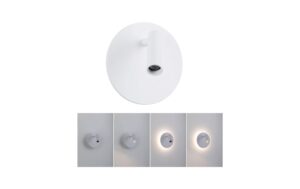 Paulmann LED Akkuwandleuchte Kiora 2700K 80lm / 50lm 3,7V / ws