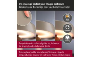 2093774_2 - Mediatech Paulmann LED Akkutischleuchte Lirox IP44, white switch, sz/champagner