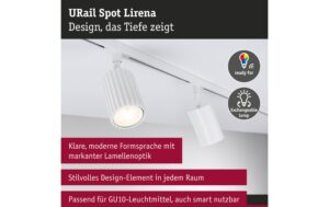 2093791_1 - Mediatech Paulmann URail Schienenspot Lirena GU10 max., signalweiss