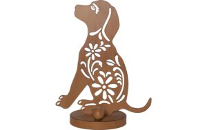 2093986_1 - Mediatech Star Trading Solar Dekoration Oxidog Indoor, Outdoor, warmweiss, rost