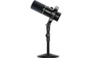 Maono Mikrofon PD200WT Schwarz USB, XLR, Wireless, inkl. Stand