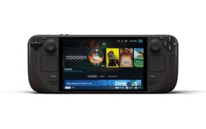 Valve Steam Deck OLED 1TB Black OLED Display, inkl. CH-Adapter + Kabel