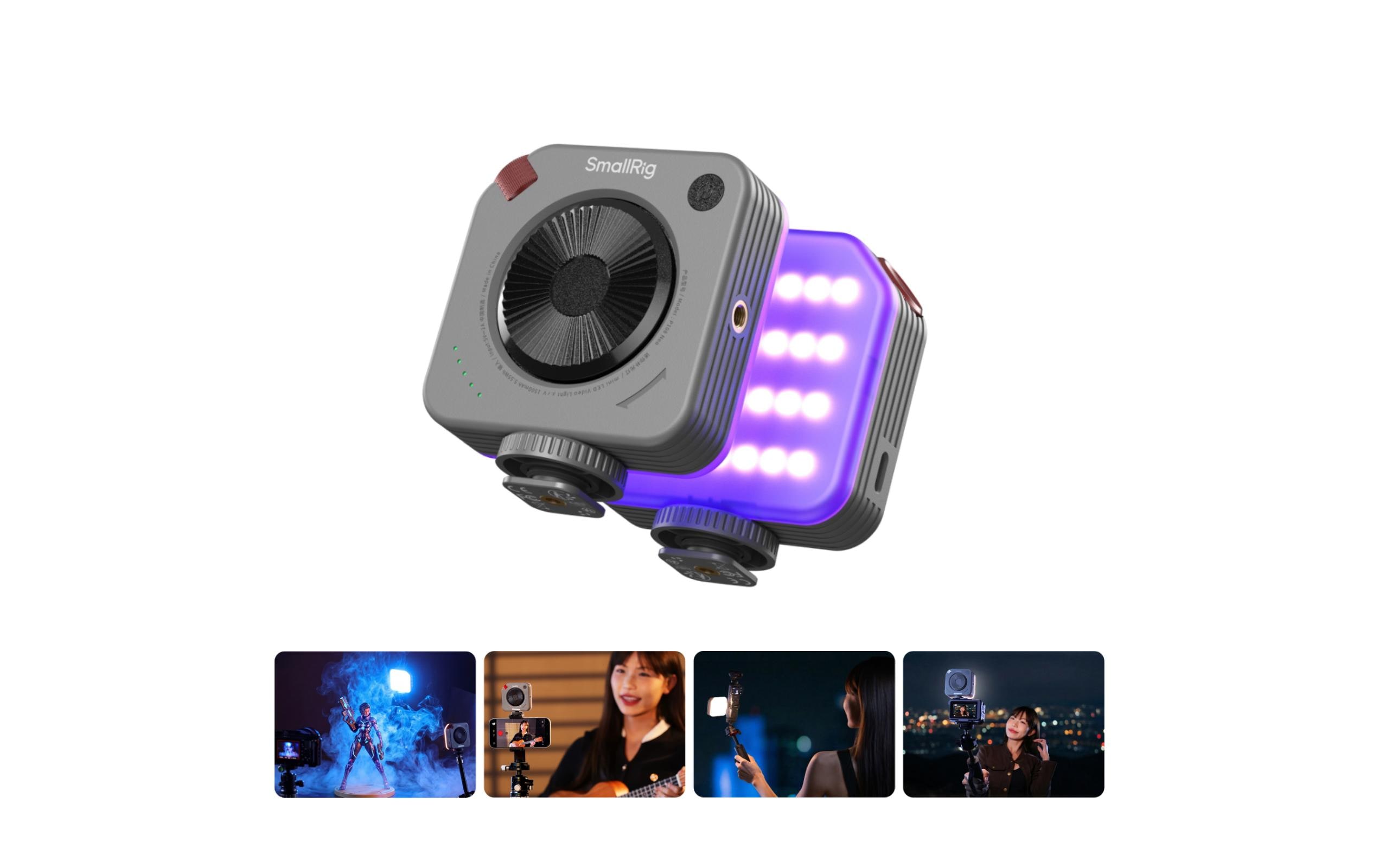 2094334_1 - Mediatech SmallRig P108 Neo mini LED Video Light (Nebula Gray)