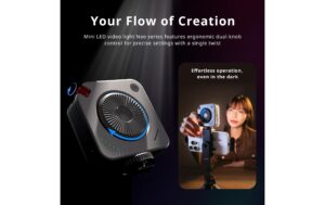 2094334_8 - Mediatech SmallRig P108 Neo mini LED Video Light (Nebula Gray)