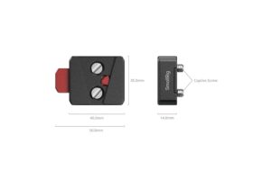 SmallRig Quick Release V-Lock Mount Plate Kit