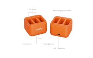 #image_title SmallRig Camera Battery Charger for DJI Action 6 / Action 5 Pro / Osmo 360