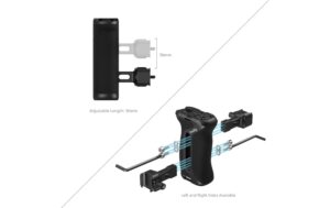2094390_2 - Mediatech SmallRig Side Handle with NATO Clamp with NATO Clamp