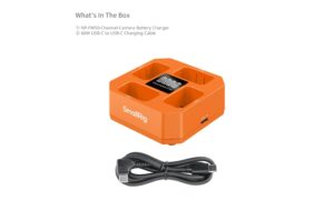 2094393_2 - Mediatech SmallRig Four-Channel Camera Battery Charger for NP-FW50