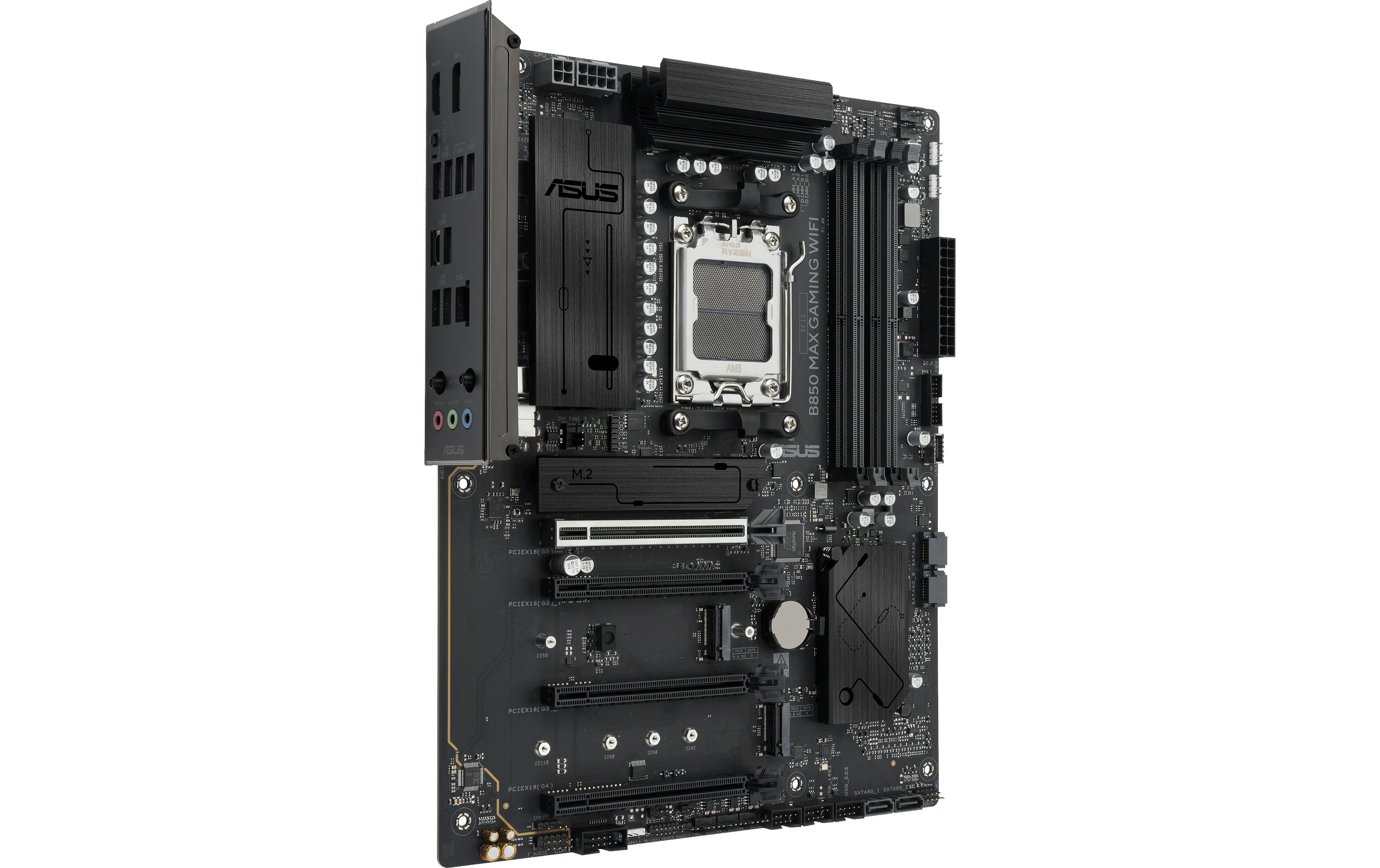 2096245_1 - Mediatech ASUS B850 MAX GAMING WIFI, ATX AM5, AMD B850, 4x DDR5, PCIe 5.0 WiFi 6E