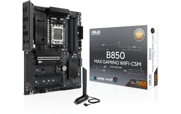 2096245_2 - Mediatech ASUS B850 MAX GAMING WIFI, ATX AM5, AMD B850, 4x DDR5, PCIe 5.0 WiFi 6E