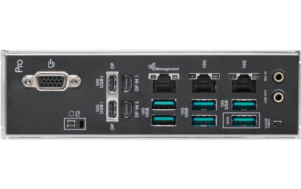 ASUS PRO WS W890E-SAGE SE, EEB, LGA4710-2 Intel W890, 8x DDR5, 4x M.2, 7x PCIe 5.0