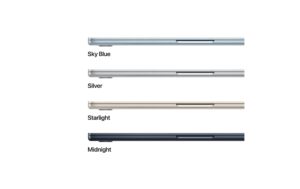13 MacBook Air (M5), Silber, Z1L0 10C CPU,10C GPU, 32GB, 512GB, CH