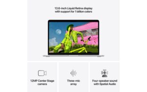 13 MacBook Air (M5), Silber, Z1L0 10C CPU,10C GPU, 32GB, 512GB, CH