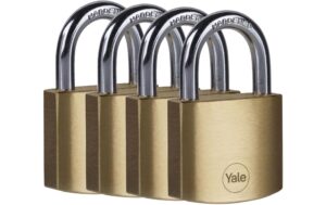 2098995 - Mediatech Yale Vorhängeschloss Messing Y110B 4er Set 40/22 kaufen | Mediatech.ch