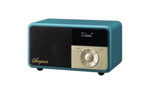 Sangean DDR-7X Black Tragbares DAB+-Radio, Echtholzgehäuse, Akku