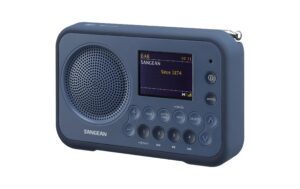 Sangean DPR-76 BT Dark Blue Kompaktes DAB+/FM-Radio, BT, 40 Speicher