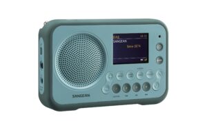 Sangean DPR-76 BT Light blue Kompaktes DAB+/FM-Radio, BT, 40 Speicher