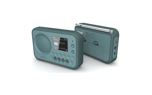 Sangean DPR-76 BT Light blue Kompaktes DAB+/FM-Radio, BT, 40 Speicher