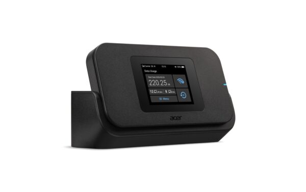 2100104_6 - Mediatech ACER Connect Enduro M4D: Mobile 5G Hotspot 5G/LTE 2.7Gbps, eSIM, WiFi-6, 4600mAh, 8GB