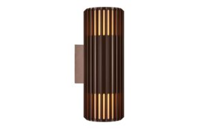 Nordlux Aludra Double Wandleuchte Seaside metallisch braun