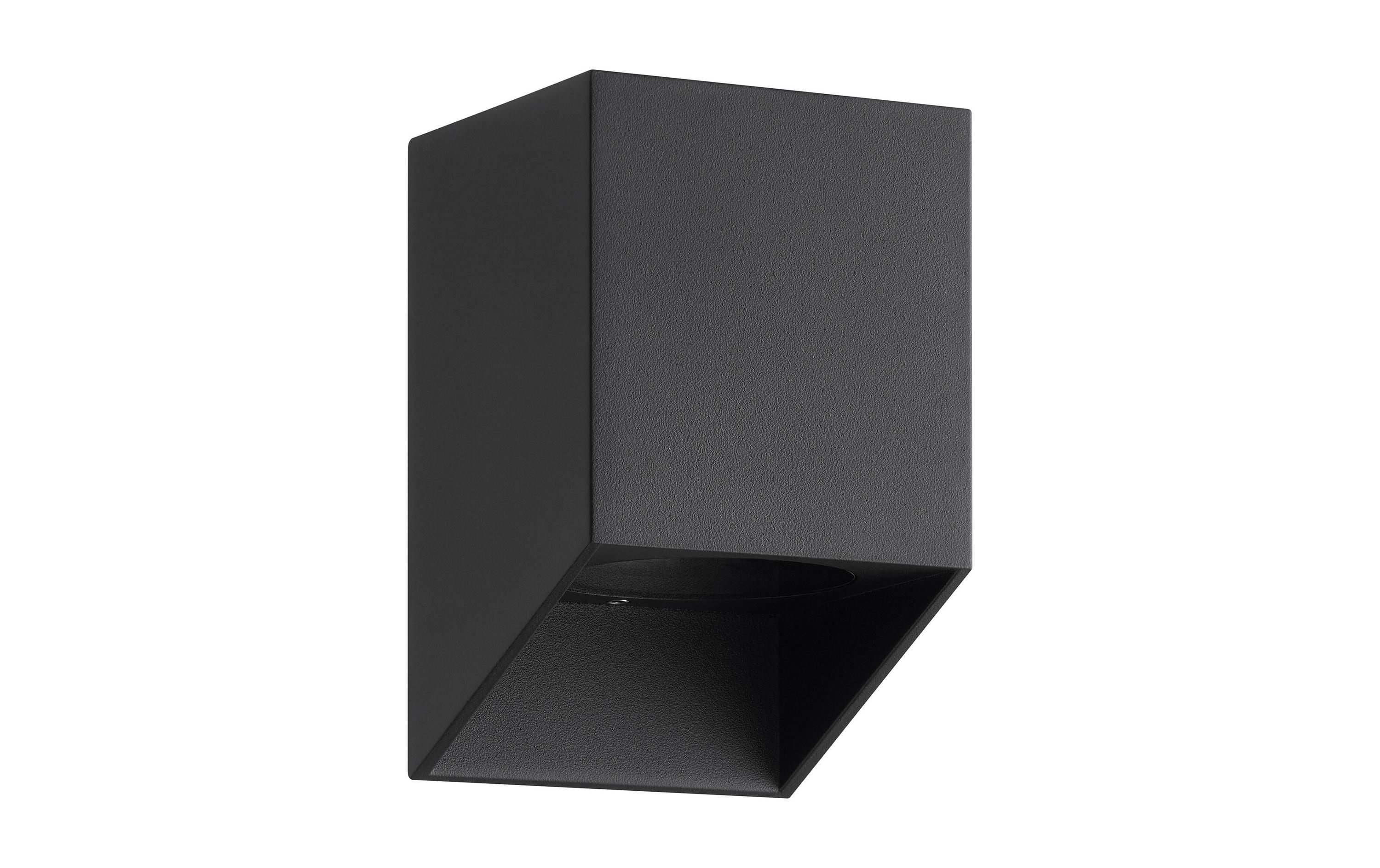 2100232_1 - Mediatech Nordlux Nico Square Wandleuchte Schwarz
