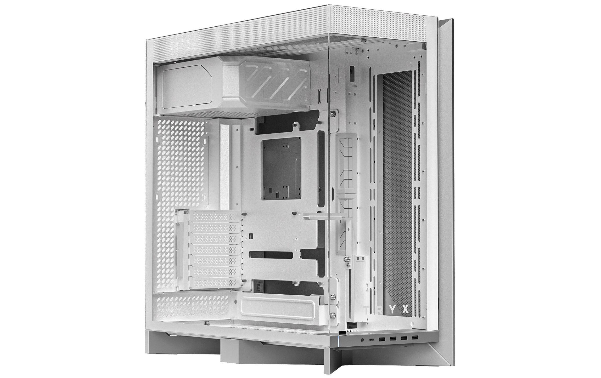 2100576 - Mediatech Tryx Luca L70 Midi Tower TG ARGB Weiss kaufen Schweiz | Mediatech.ch