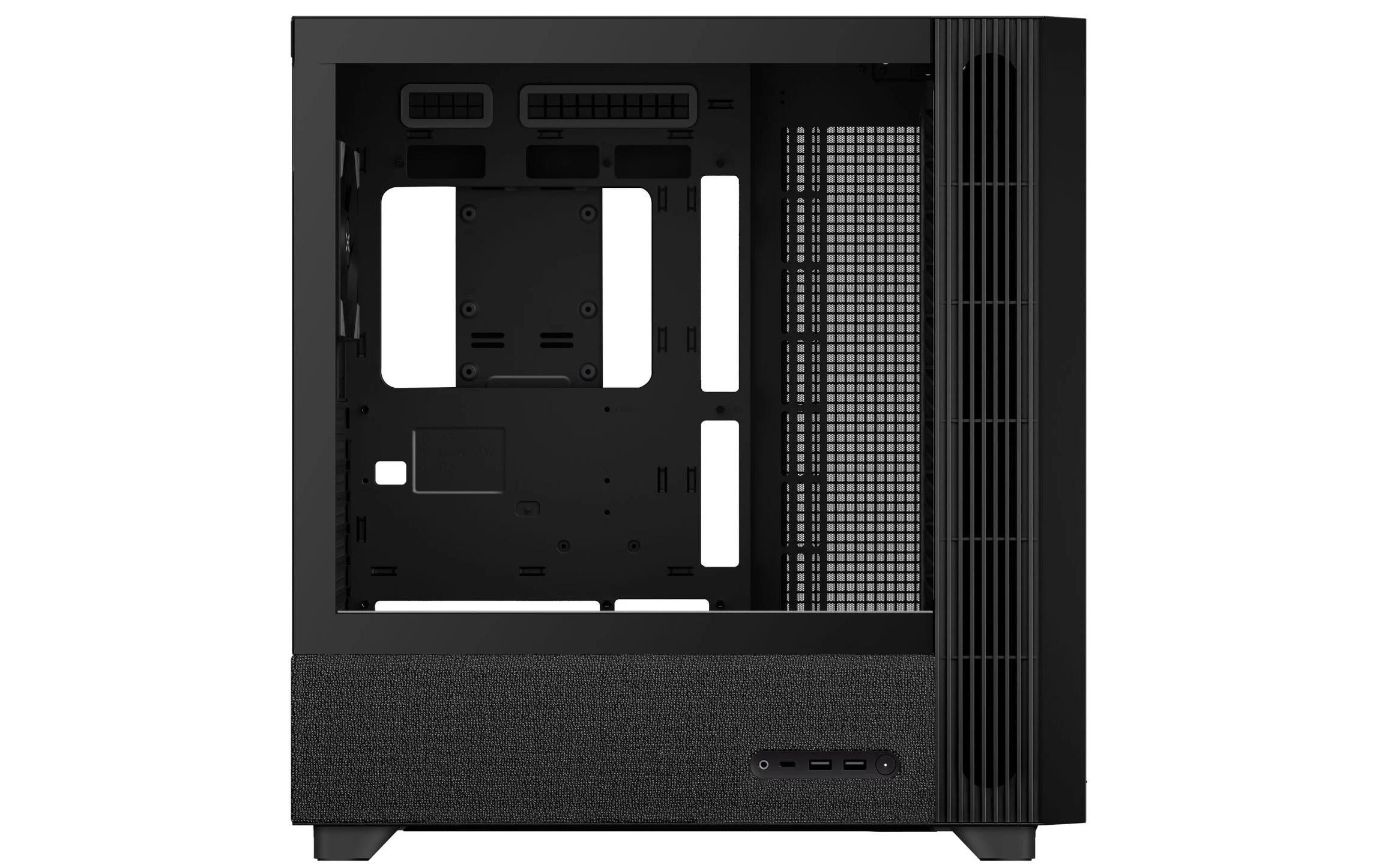 2100578_1 - Mediatech Reyx Flova F50 Midi Tower TG Schwarz